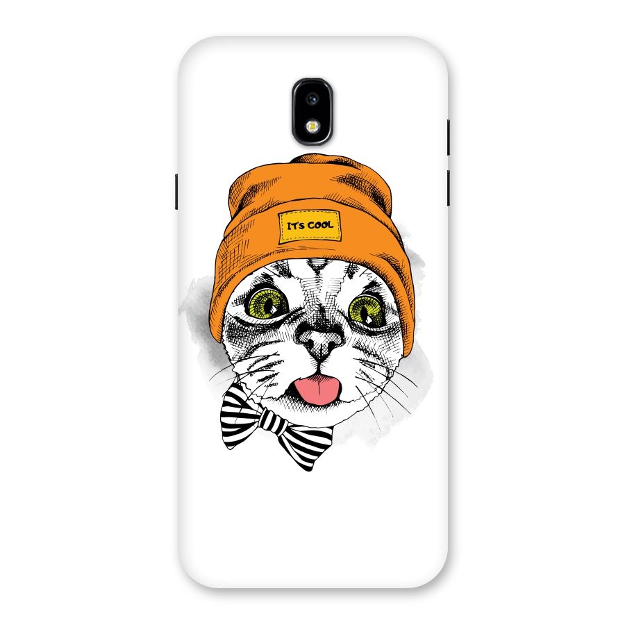 Cool cat Back Case for Galaxy J7 Pro