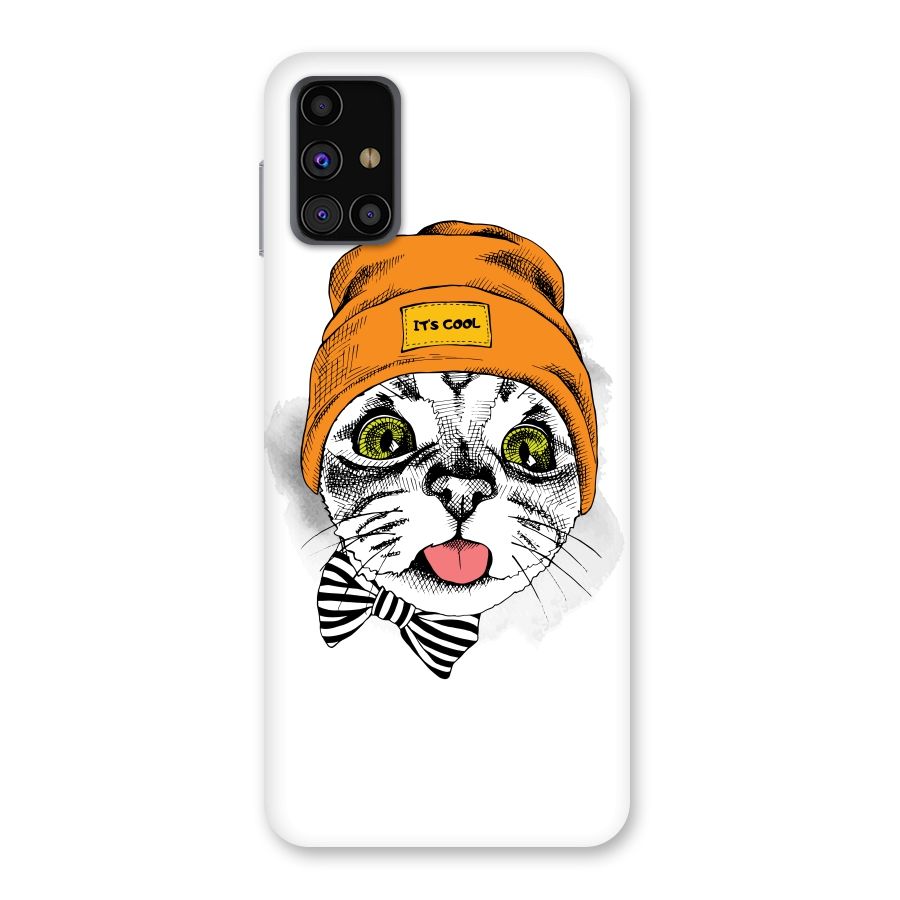 Cool cat Back Case for Galaxy M31s