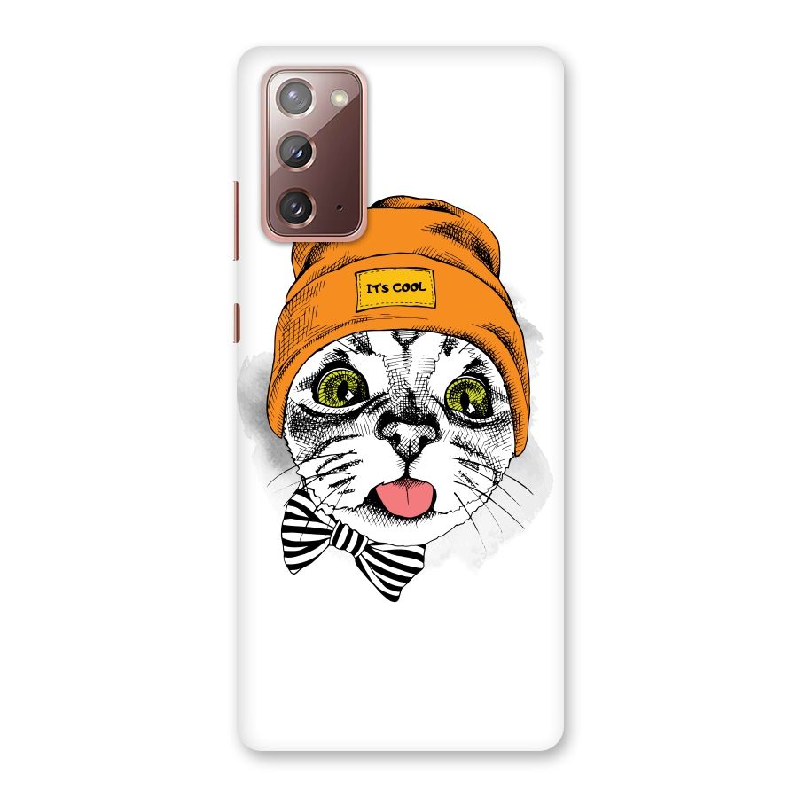 Cool cat Back Case for Galaxy Note 20