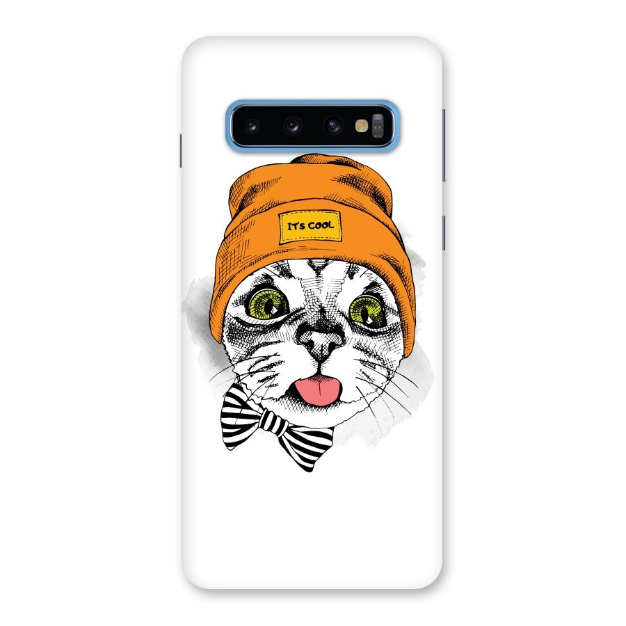 Cool cat Back Case for Galaxy S10
