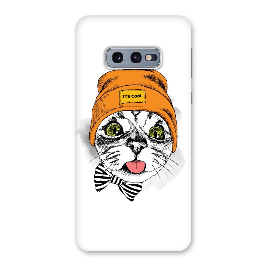 Cool cat Back Case for Galaxy S10e