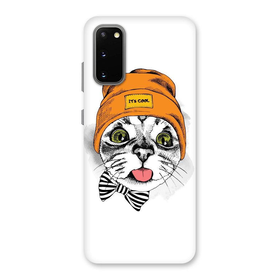 Cool cat Back Case for Galaxy S20