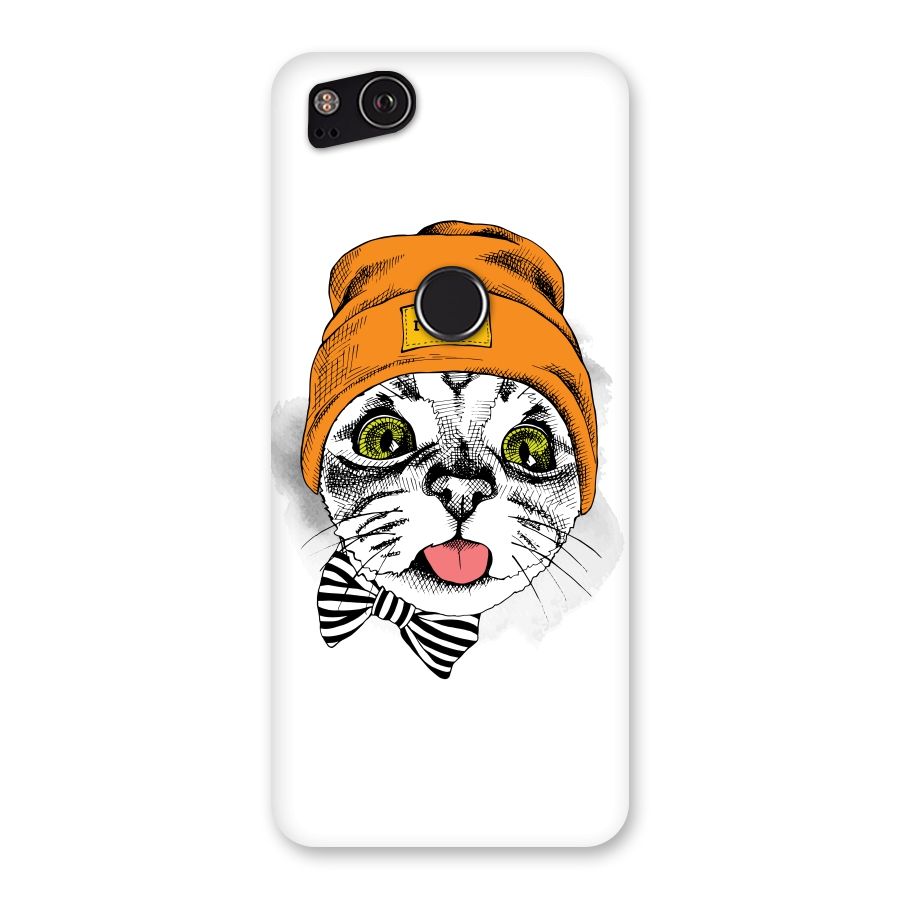 Cool cat Back Case for Google Pixel 2