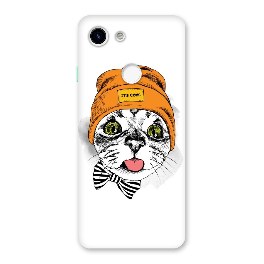 Cool cat Back Case for Google Pixel 3