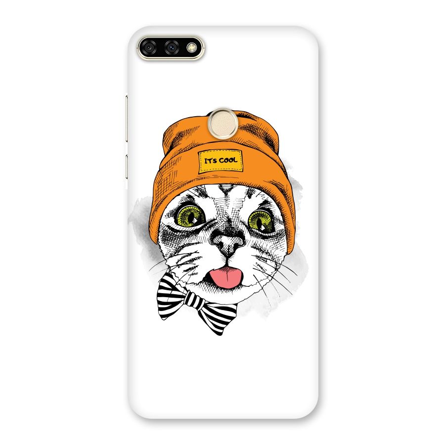 Cool cat Back Case for Honor 7A