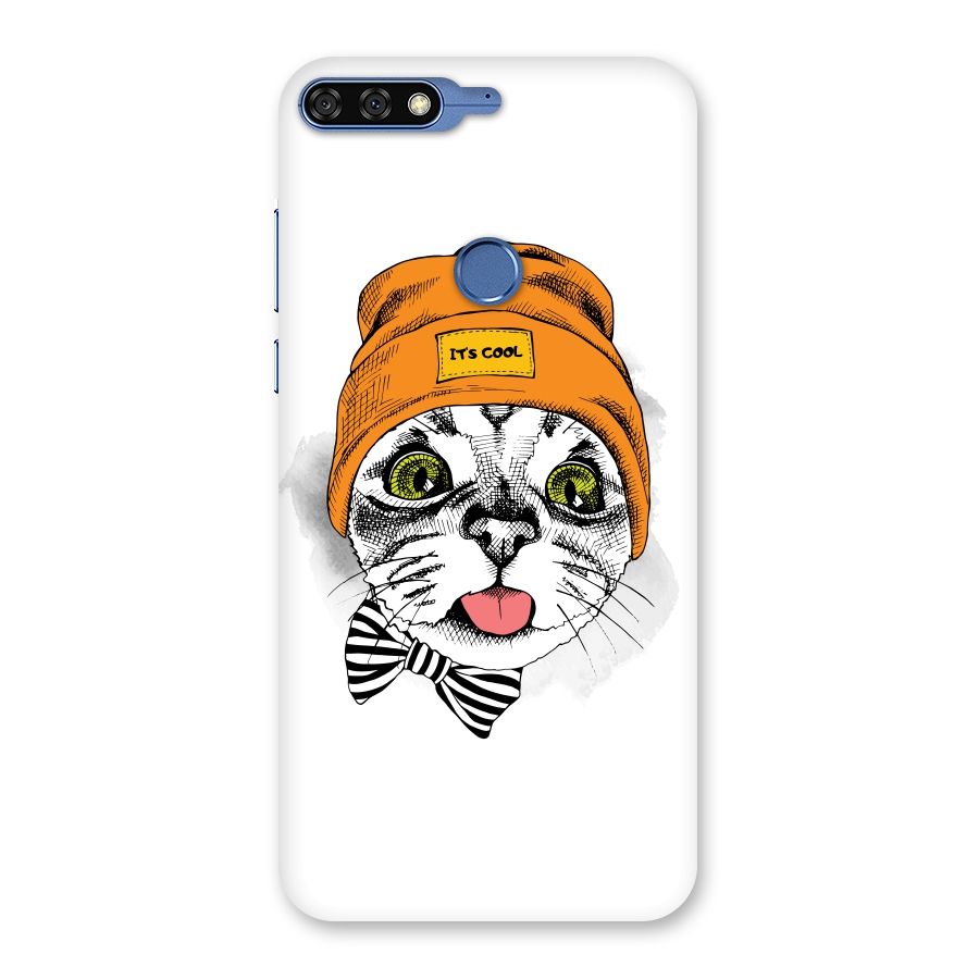 Cool cat Back Case for Honor 7C