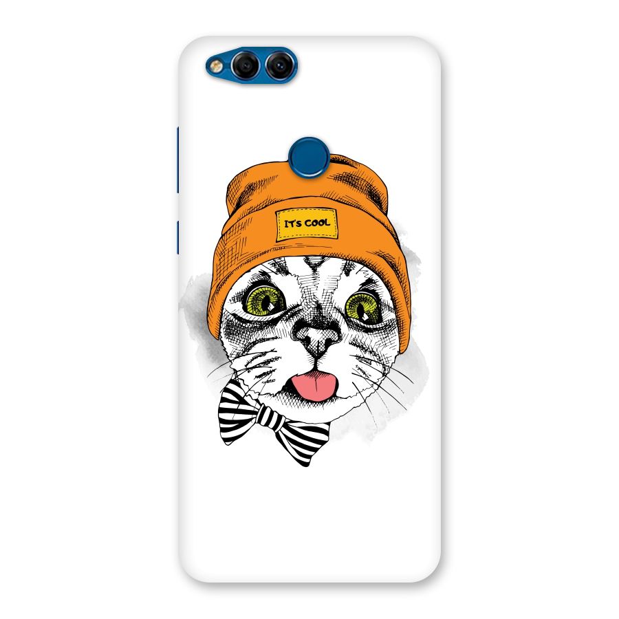 Cool cat Back Case for Honor 7X