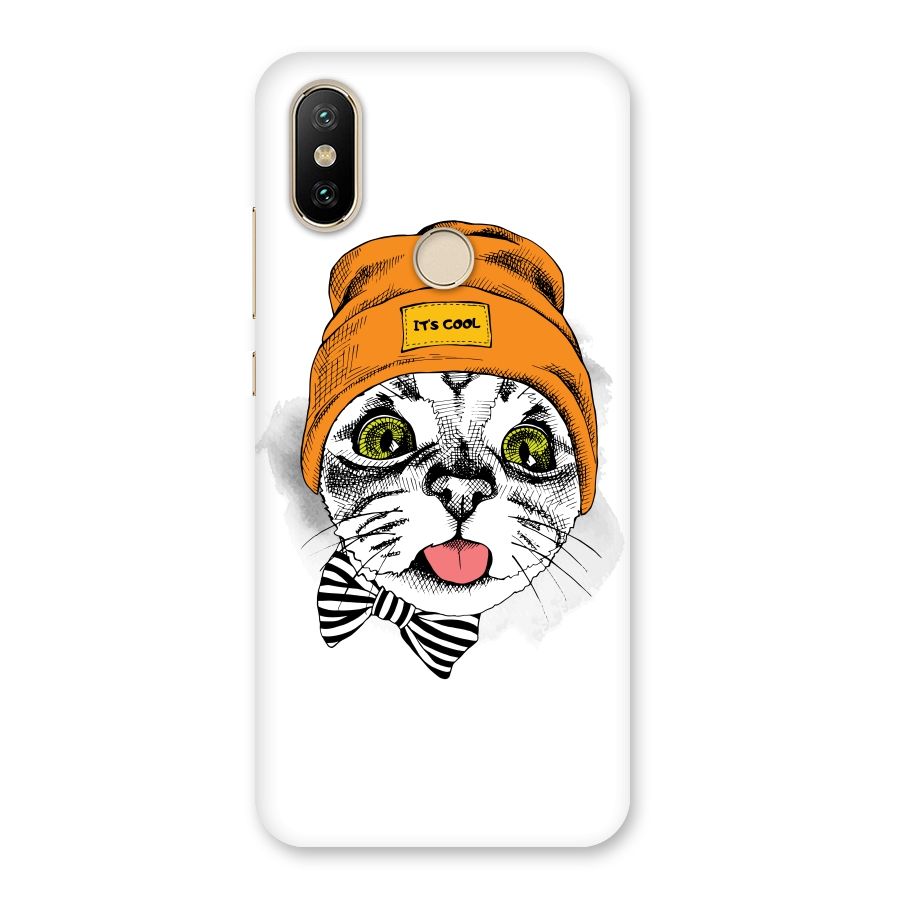 Cool cat Back Case for Mi A2