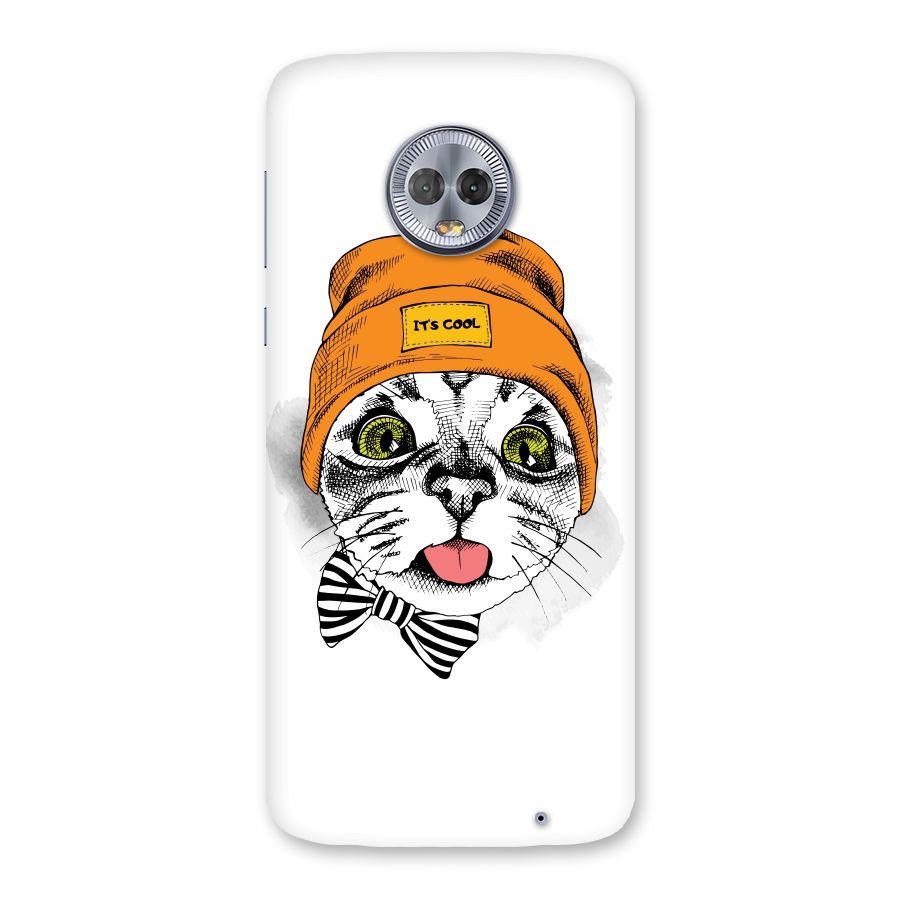Cool cat Back Case for Moto G6 Plus