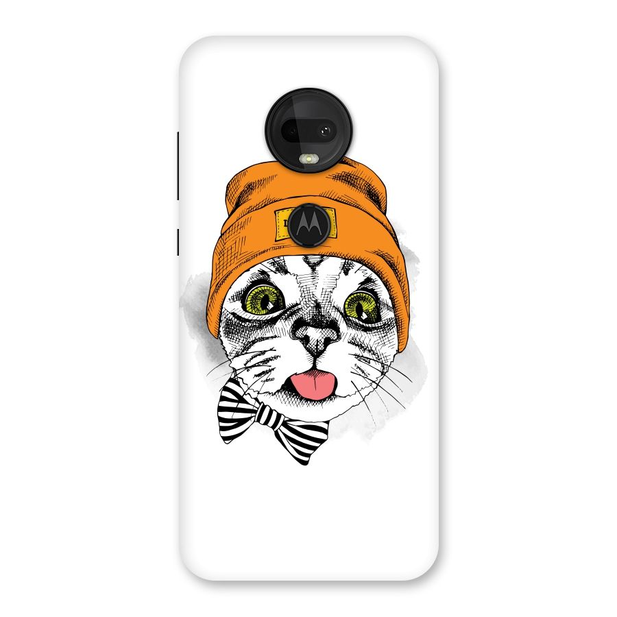 Cool cat Back Case for Moto G7