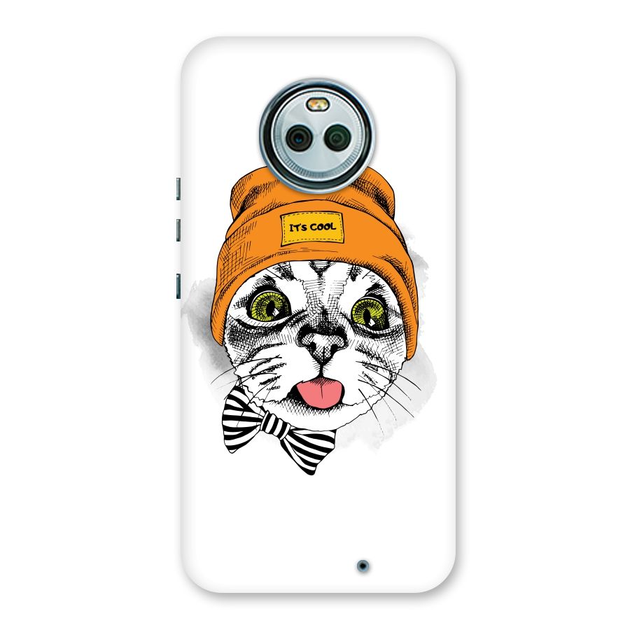 Cool cat Back Case for Moto X4