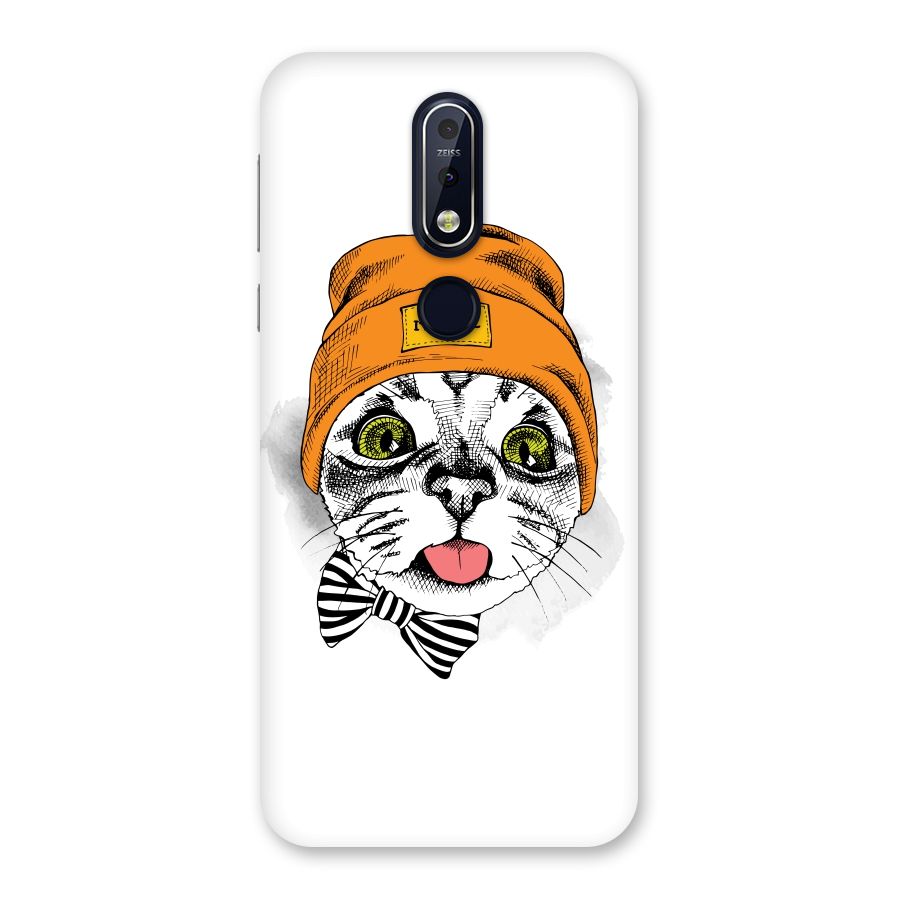 Cool cat Back Case for Nokia 7.1