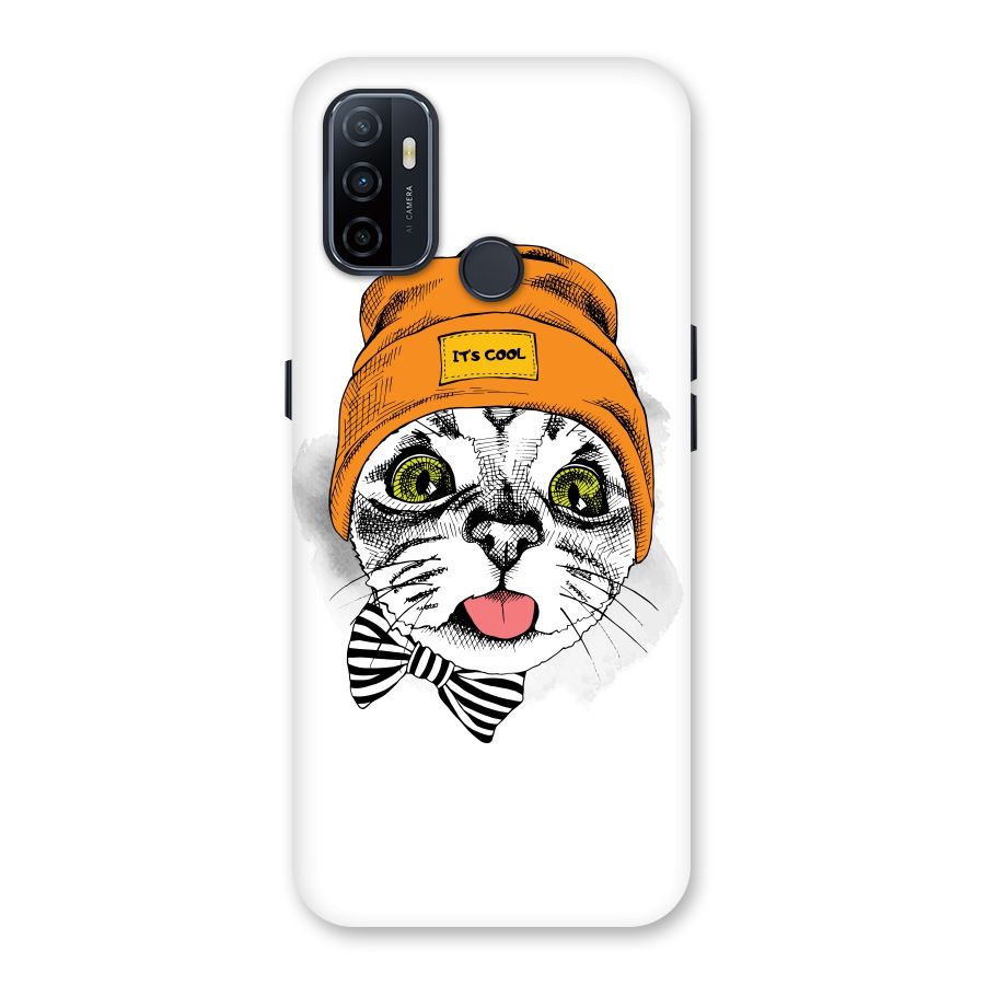 Cool cat Back Case for Oppo A32