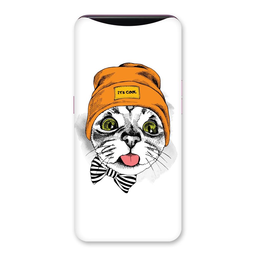 Cool cat Back Case for Oppo Find X