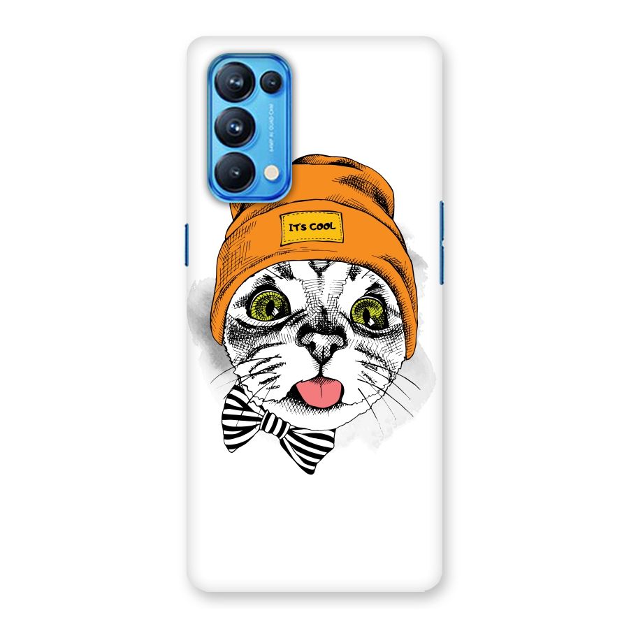Cool cat Back Case for Oppo Reno5 Pro 5G