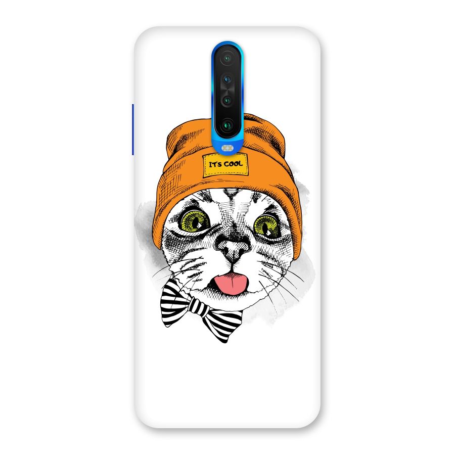 Cool cat Back Case for Poco X2