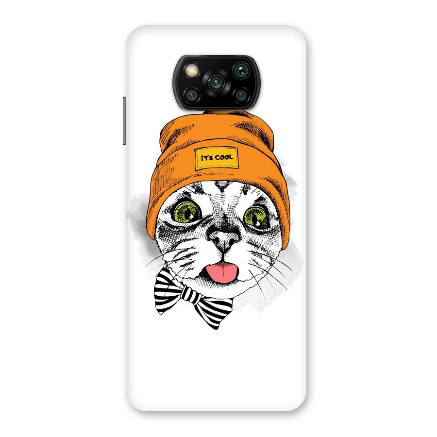 Cool cat Back Case for Poco X3