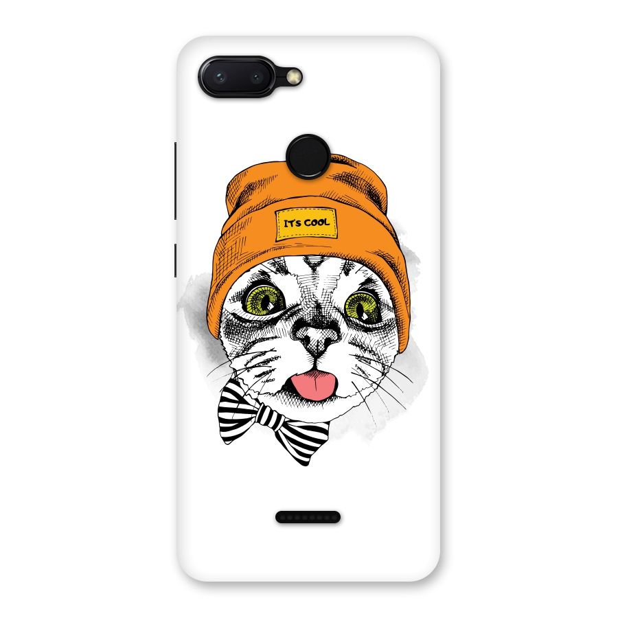 Cool cat Back Case for Redmi 6