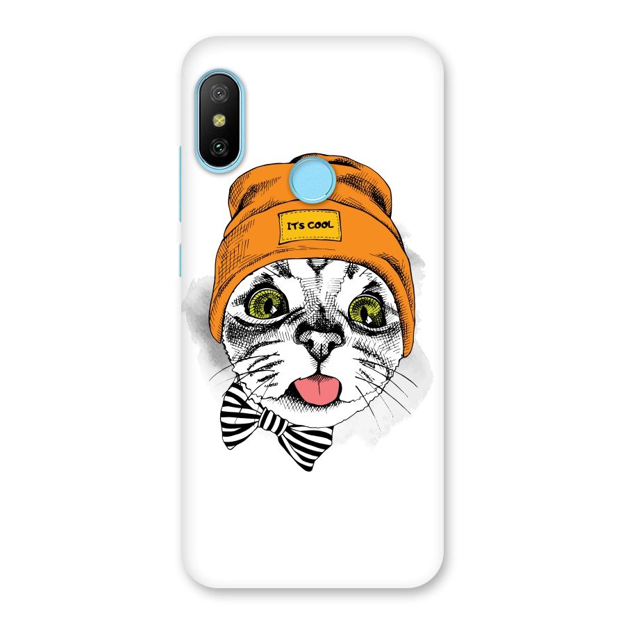 Cool cat Back Case for Redmi 6 Pro