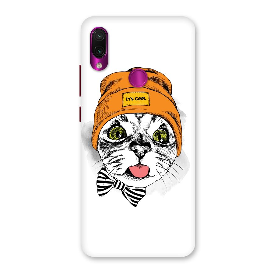 Cool cat Back Case for Redmi Note 7 Pro