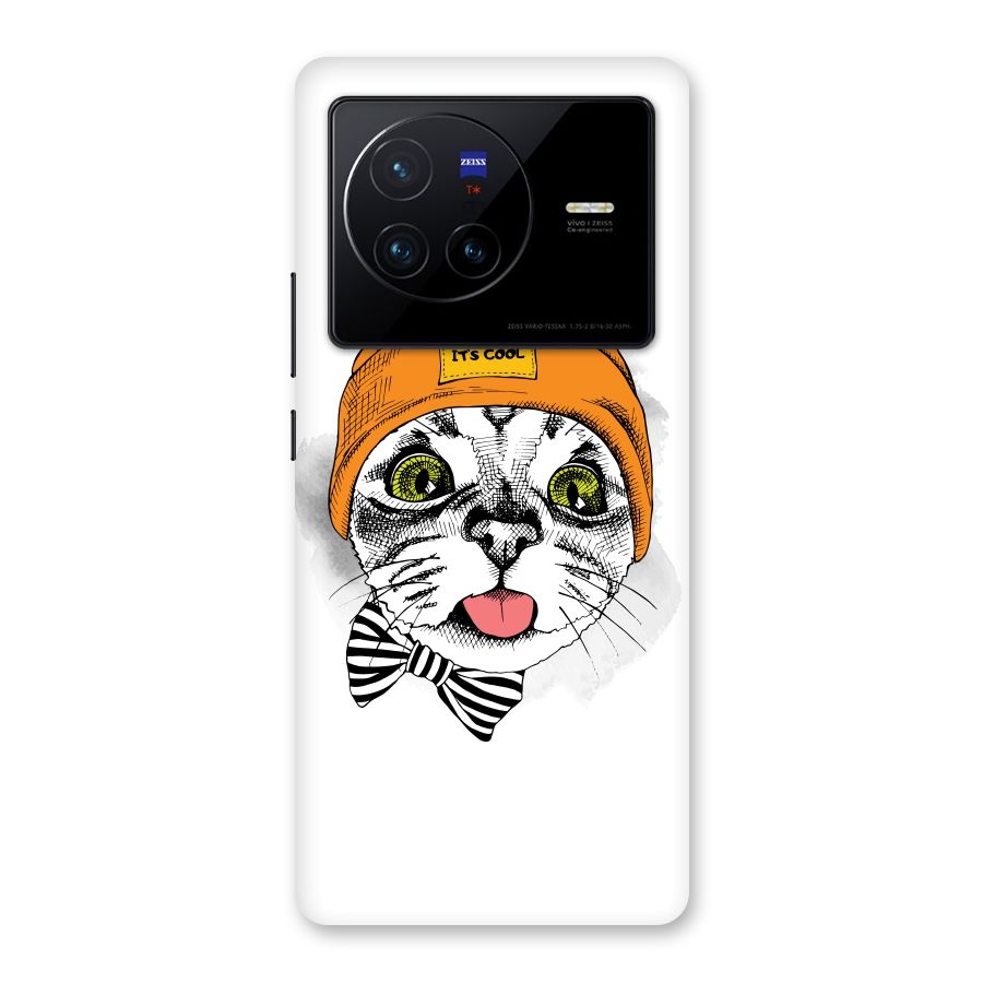 Cool cat Back Case for Vivo X80