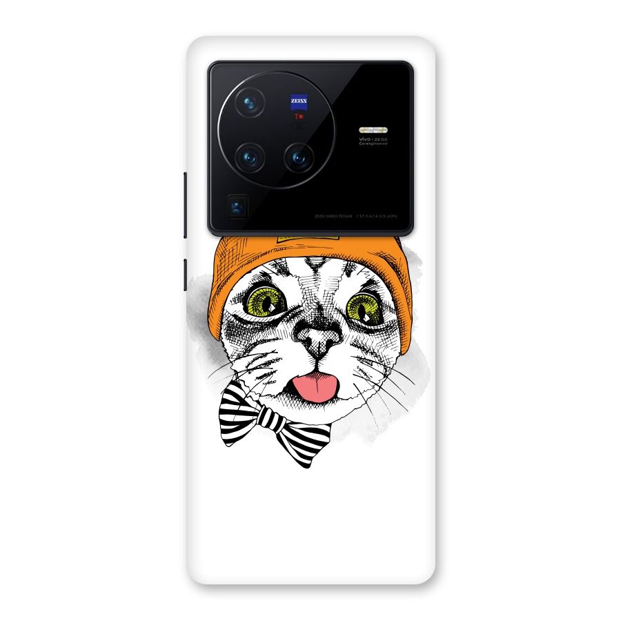 Cool cat Back Case for Vivo X80 Pro