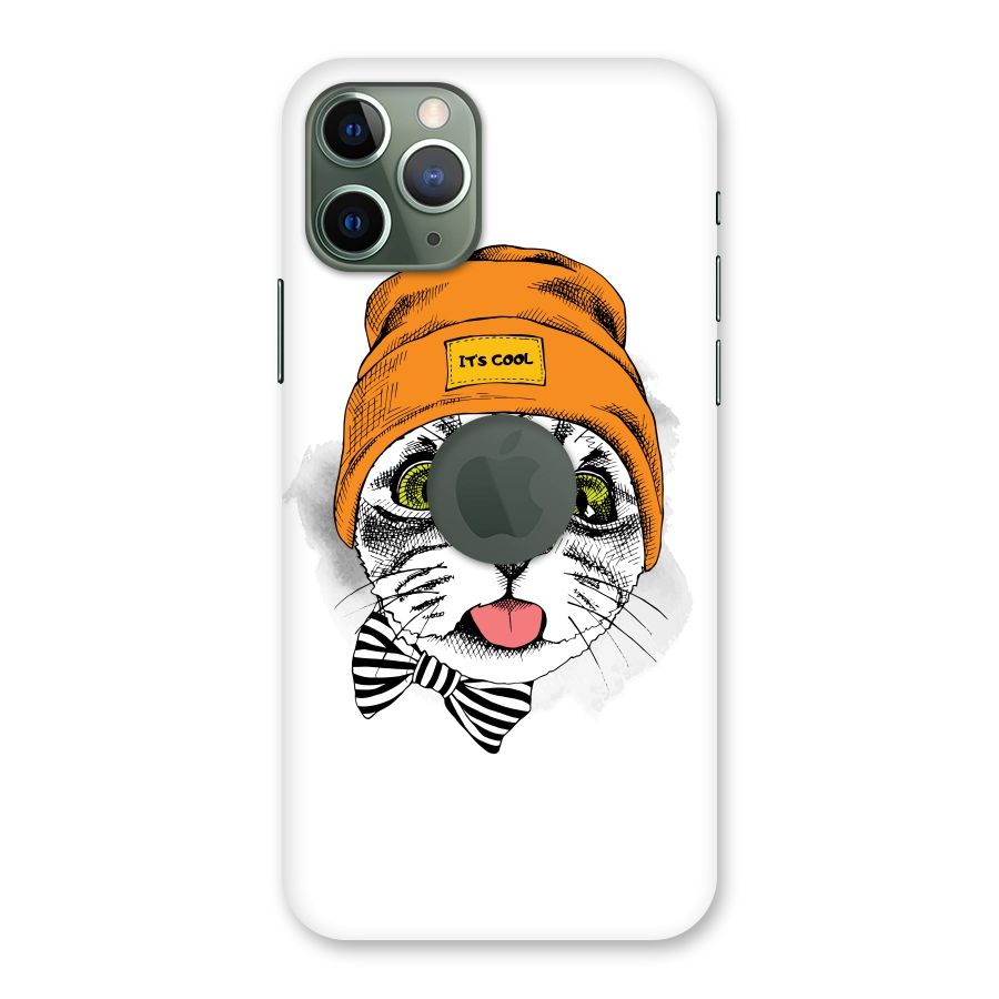 Cool cat Back Case for iPhone 11 Pro Logo  Cut