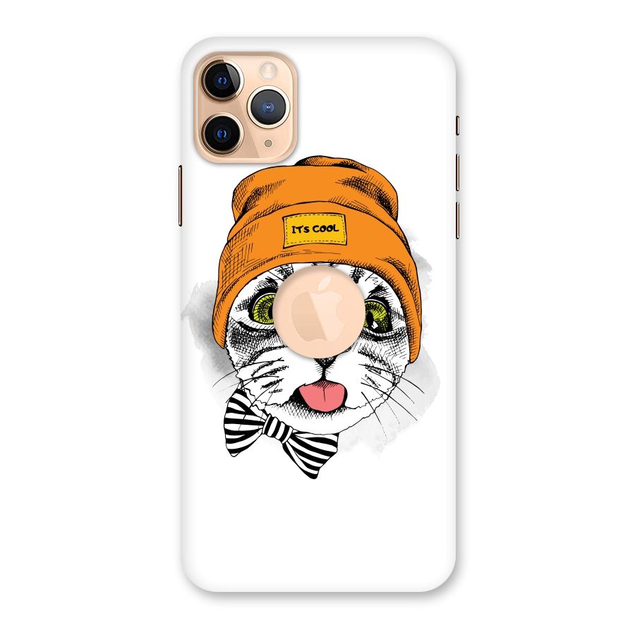 Cool cat Back Case for iPhone 11 Pro Max Logo Cut