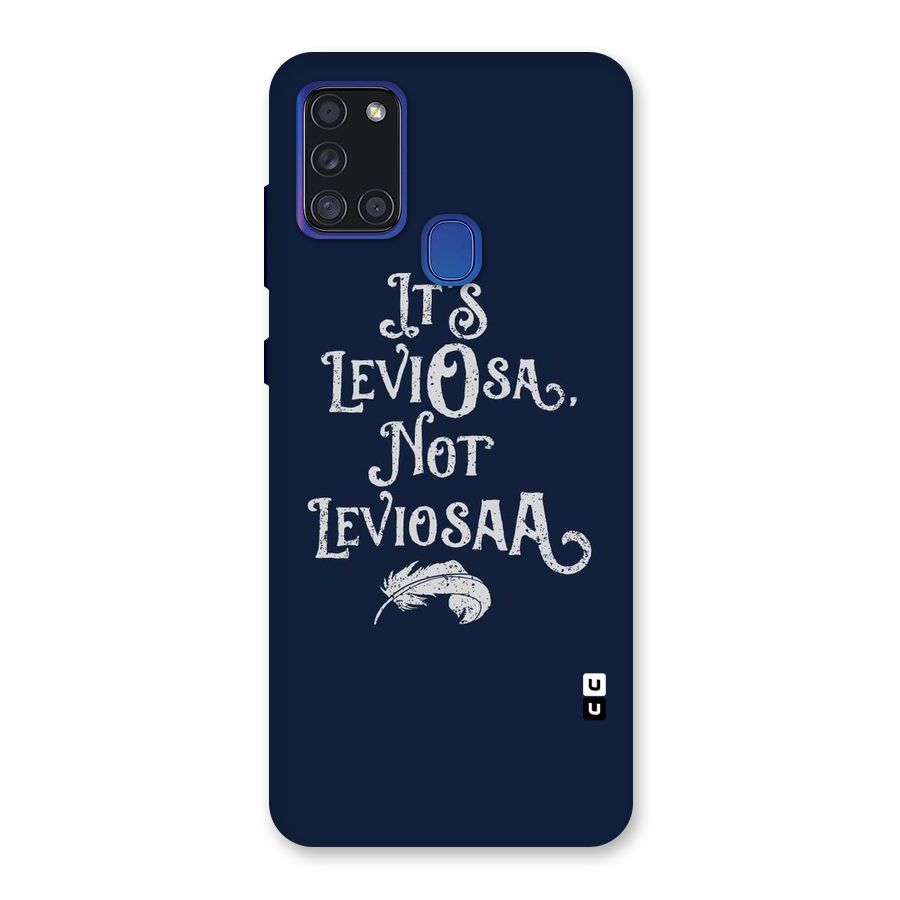 Correction Feather Back Case for Galaxy A21s