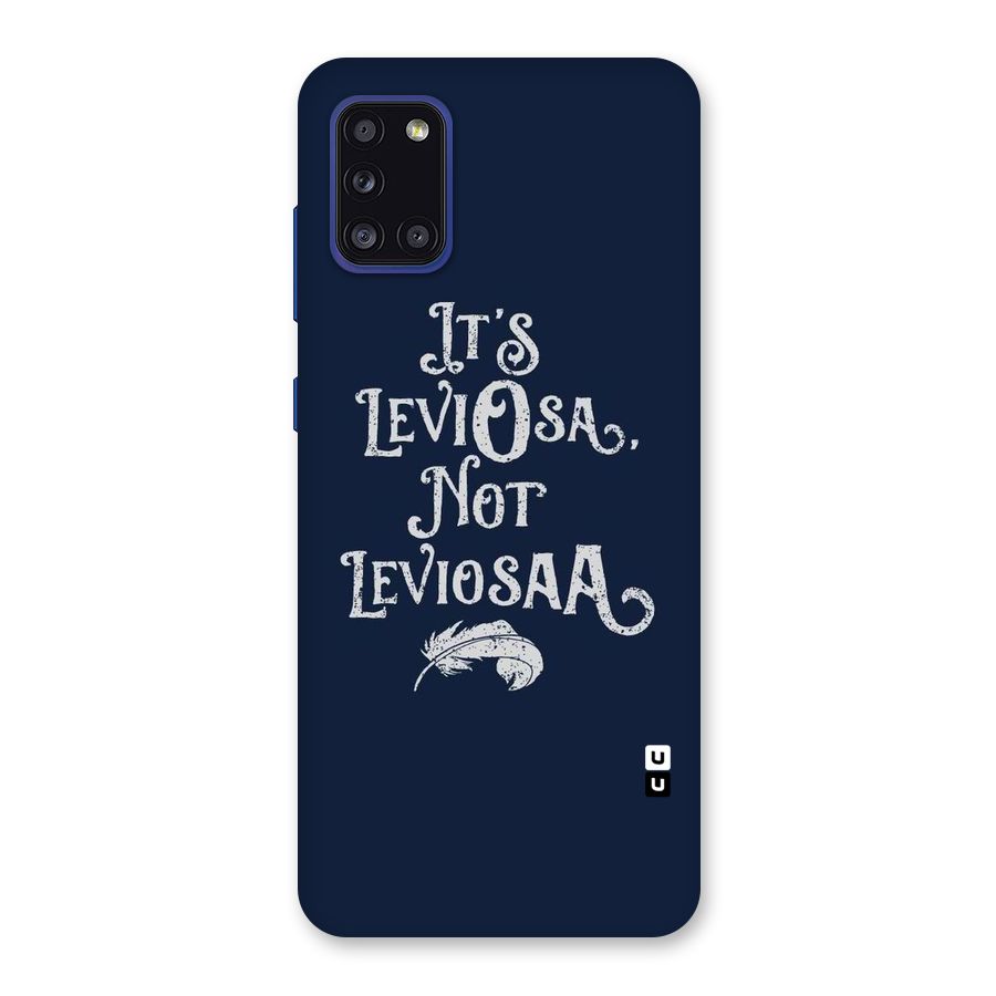 Correction Feather Back Case for Galaxy A31