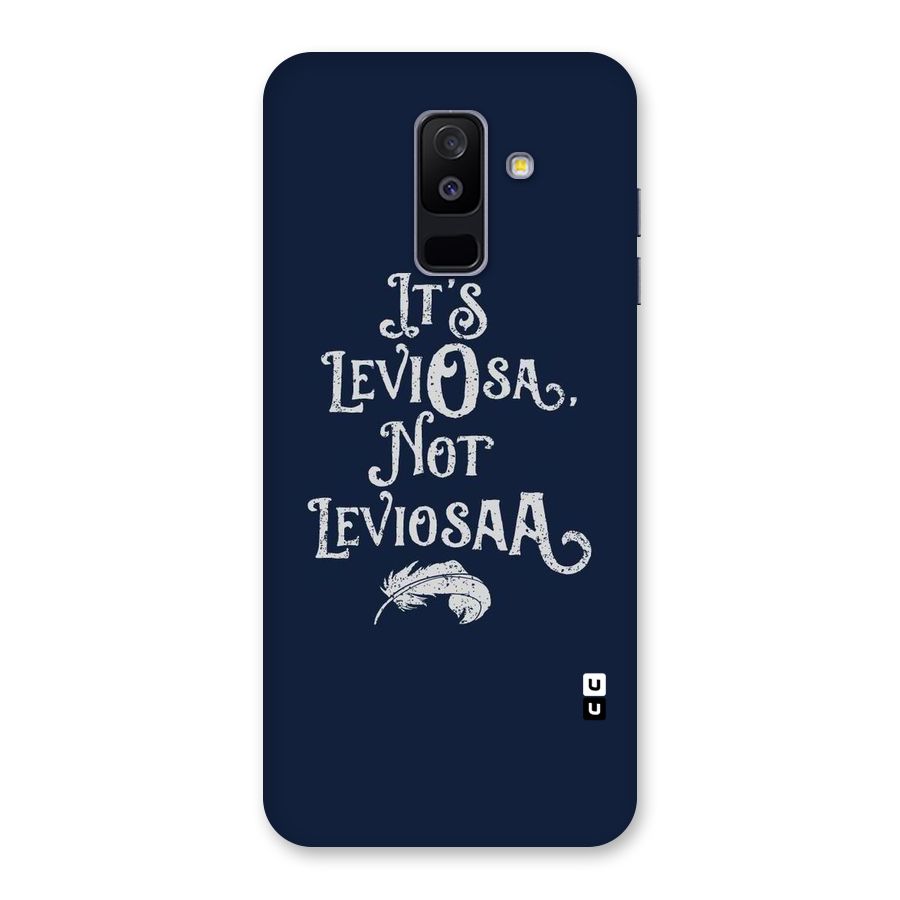 Correction Feather Back Case for Galaxy A6 Plus