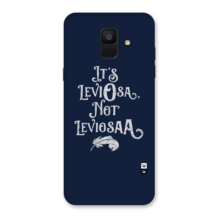 Correction Feather Back Case for Galaxy A6 (2018)