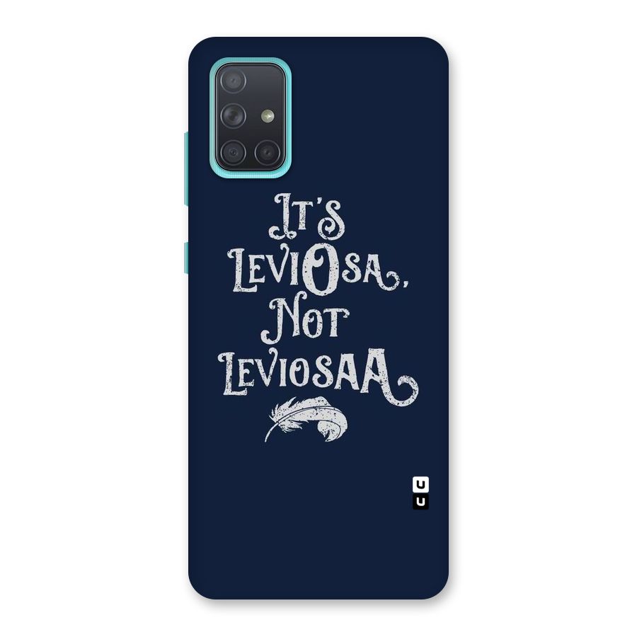 Correction Feather Back Case for Galaxy A71