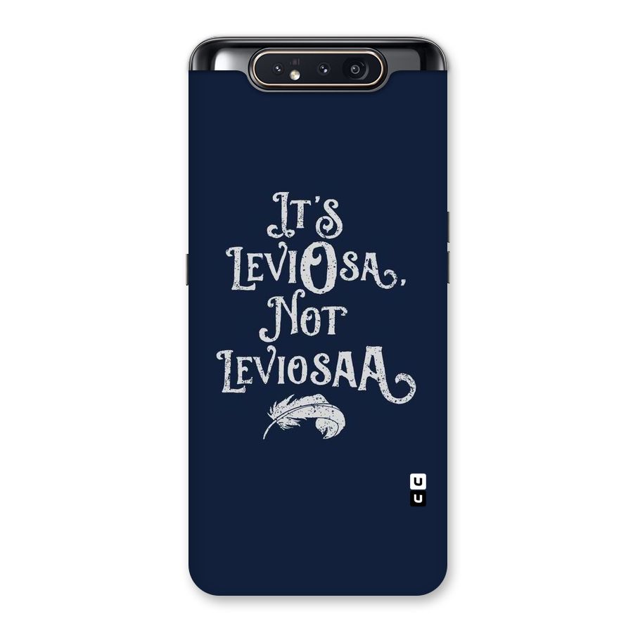 Correction Feather Back Case for Galaxy A80