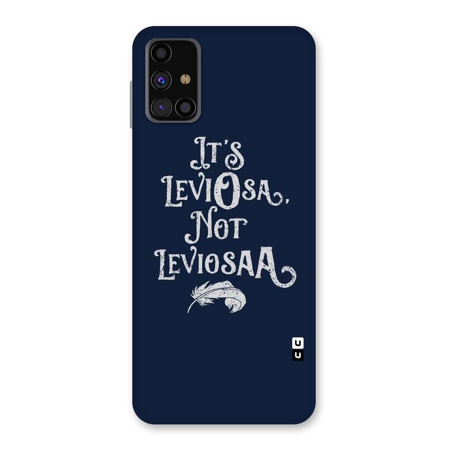 Correction Feather Back Case for Galaxy M31s