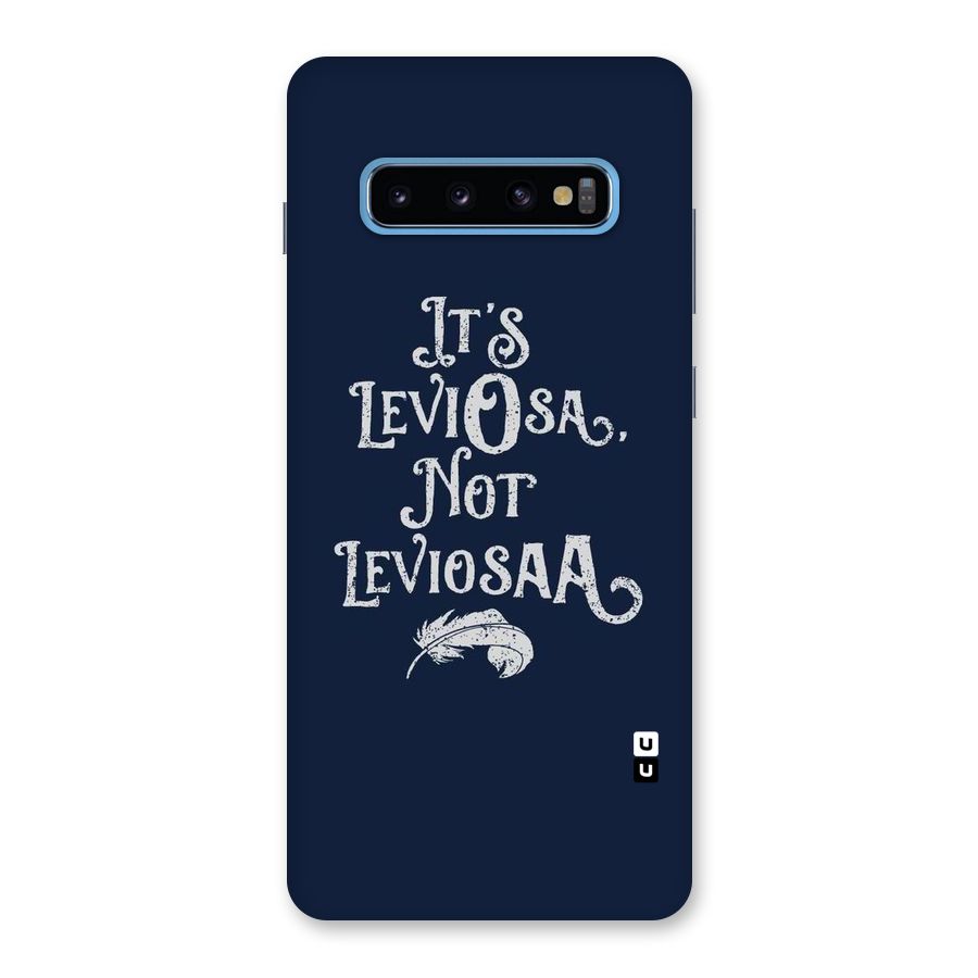 Correction Feather Back Case for Galaxy S10 Plus