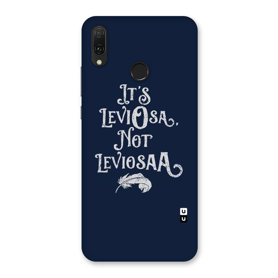 Correction Feather Back Case for Huawei Y9 (2019)