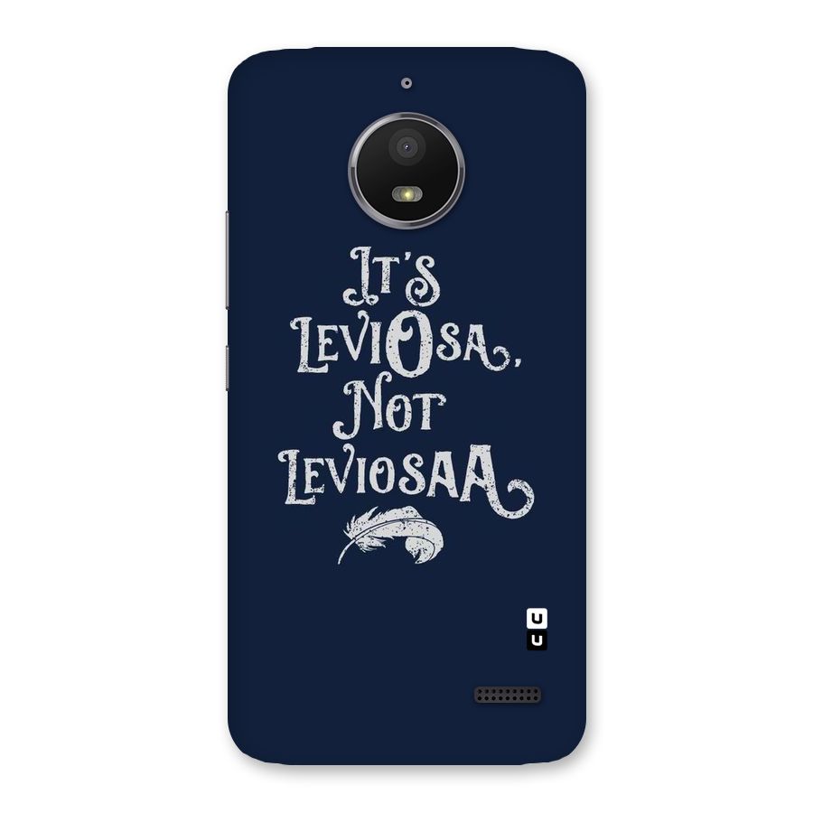 Correction Feather Back Case for Moto E4
