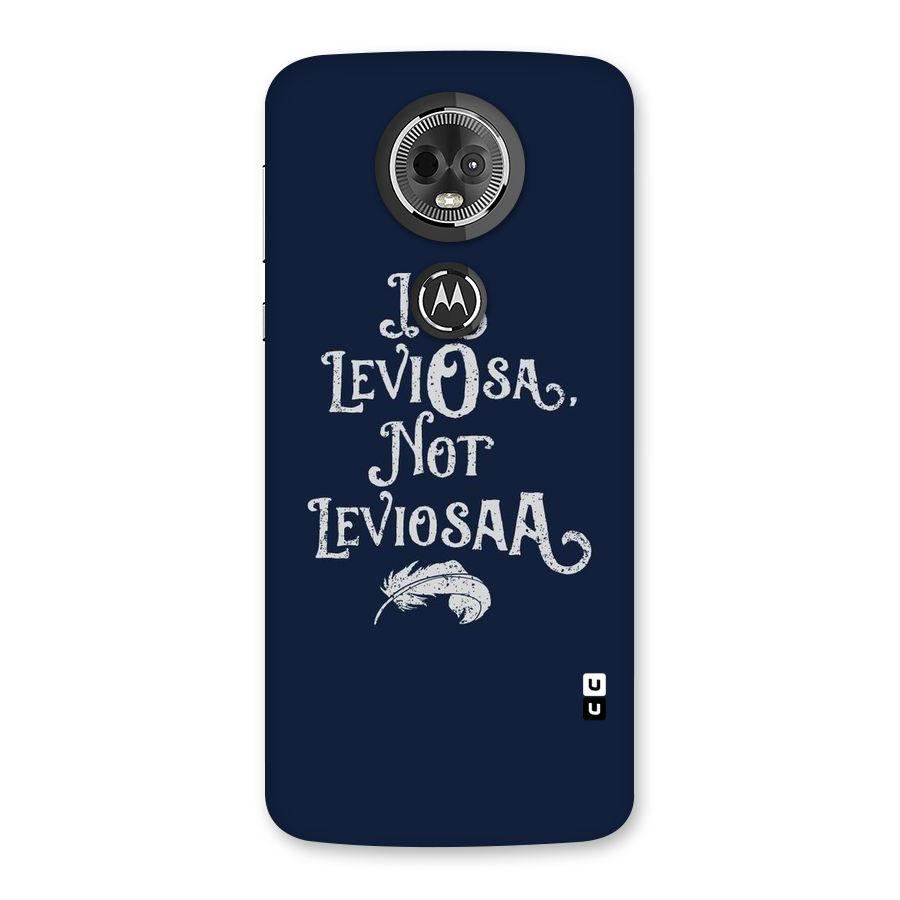 Correction Feather Back Case for Moto E5 Plus