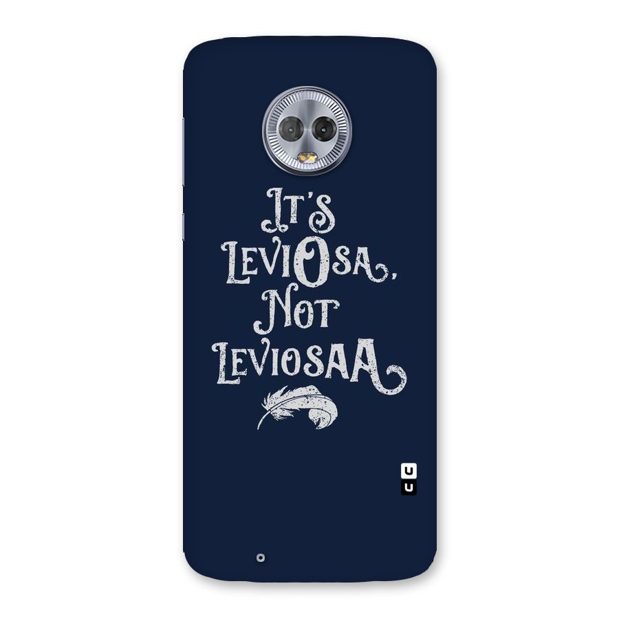 Correction Feather Back Case for Moto G6