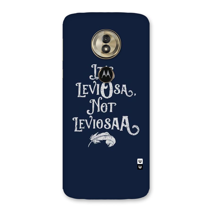 Correction Feather Back Case for Moto G6 Play