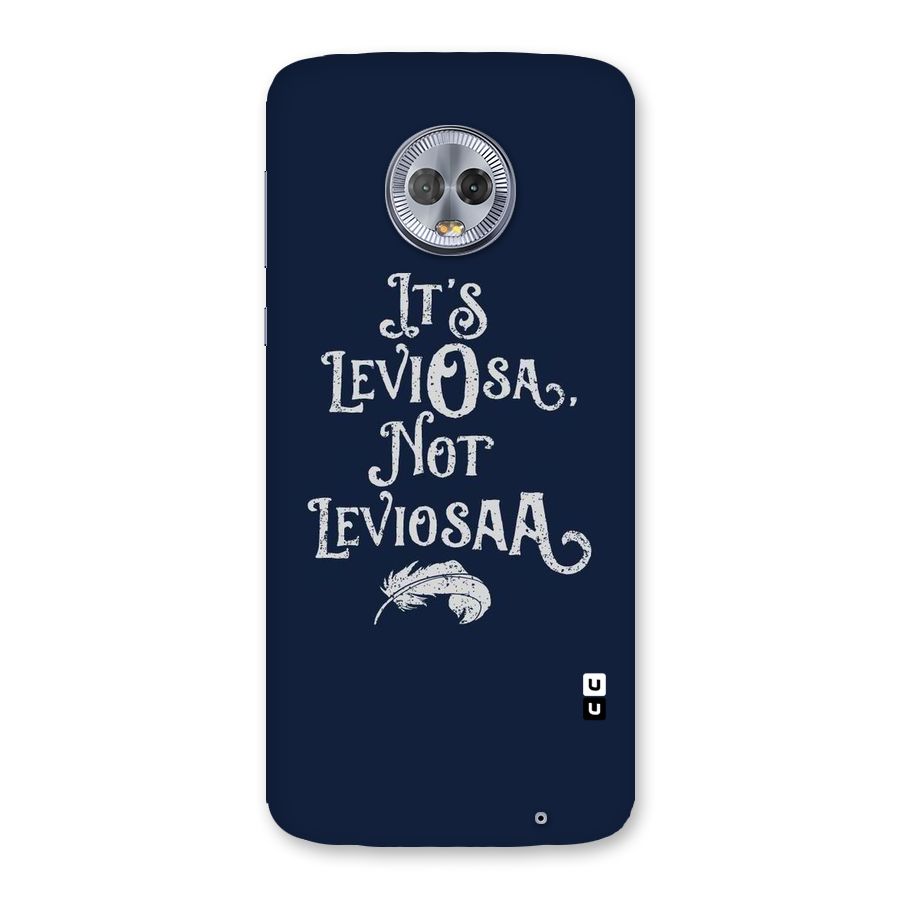 Correction Feather Back Case for Moto G6 Plus