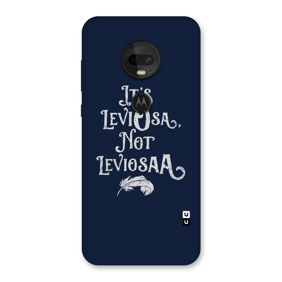 Correction Feather Back Case for Moto G7
