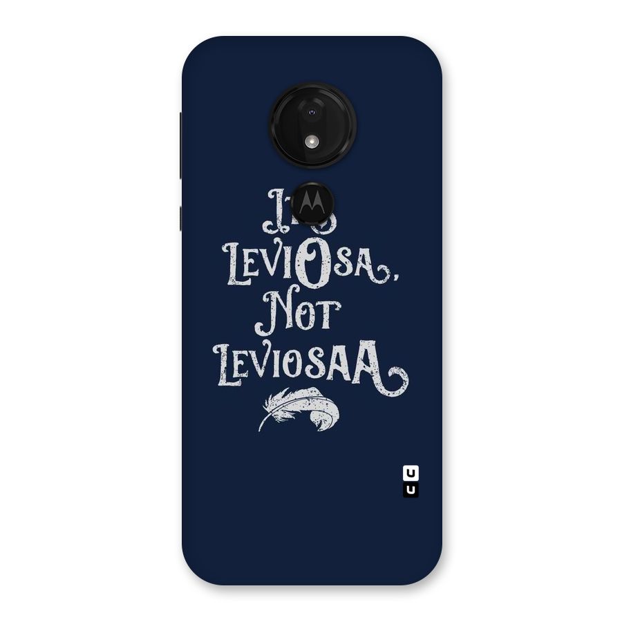 Correction Feather Back Case for Moto G7 Power