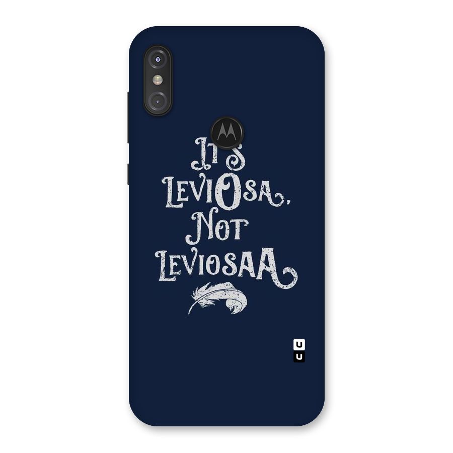 Correction Feather Back Case for Motorola One Power