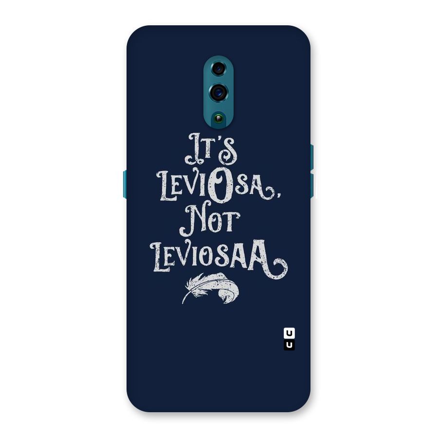 Correction Feather Back Case for Oppo Reno