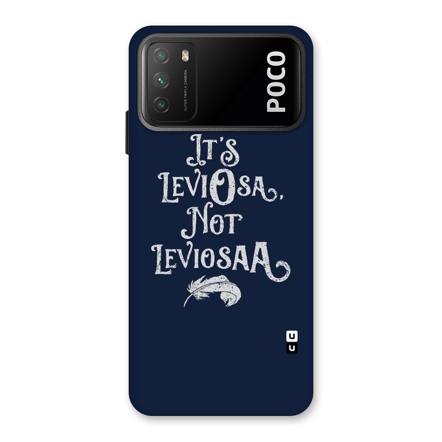 Correction Feather Back Case for Poco M3