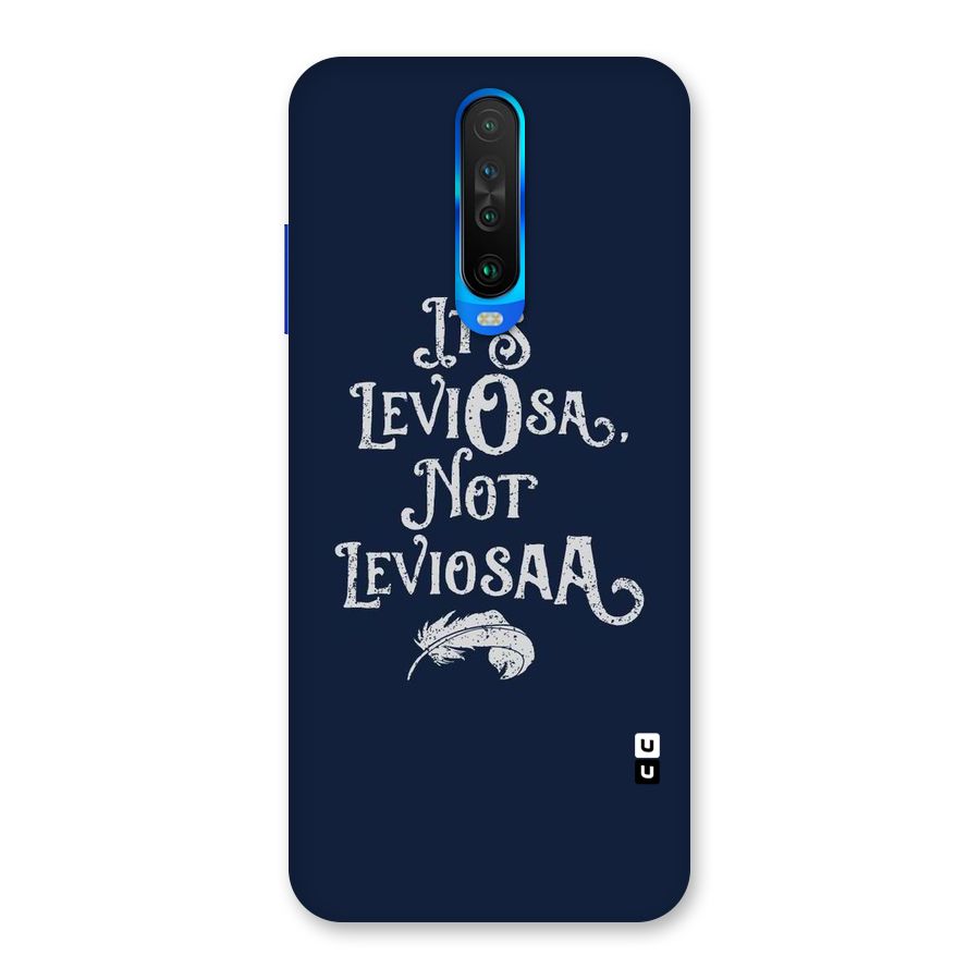 Correction Feather Back Case for Poco X2