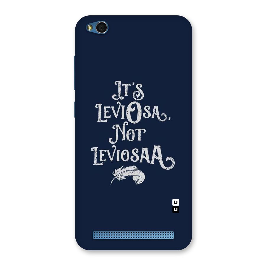 Correction Feather Back Case for Redmi 5A