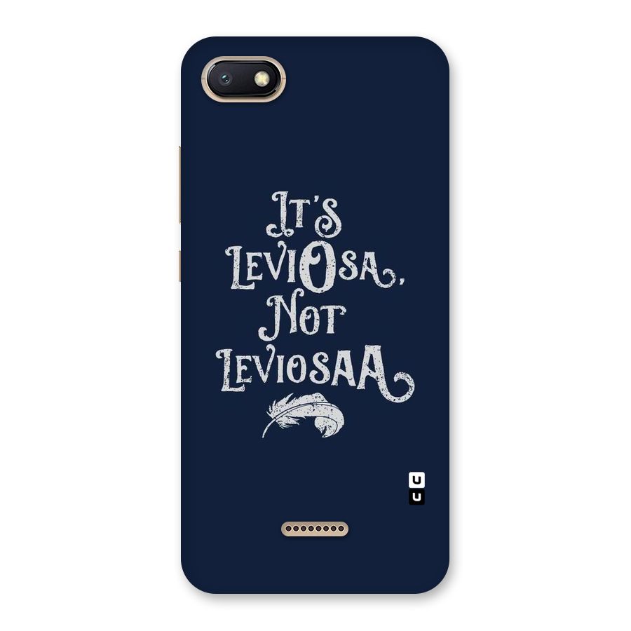 Correction Feather Back Case for Redmi 6A